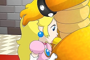 Princess Peach : Blowjob by Neonmonkey