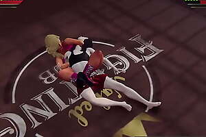 Bambi Whore VS Yuna (Naked Fighter 3D)