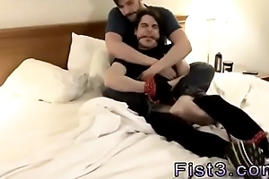 Extreme gay bamboozle start off bareback fisting and unconforming xxx Punished unconnected with Tickling