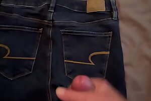 Cum on AE jeans