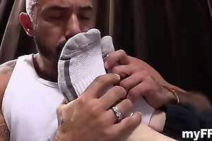 Homosexual foot fetish home play