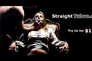 StraightTaboo xxx porn - Stepdad makes stepdaughter spank herself