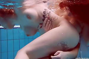 Hottest underwater girls buccaneering Dashka and Vesta