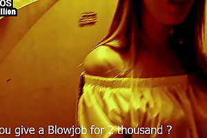 xxx Will you give a blowjob right in an obstacle elevator? And for 2 thousand? xxx