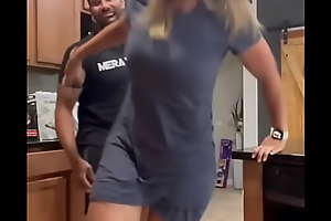 big ass latin bitch relative to gets railed on be passed on kitchen bench
