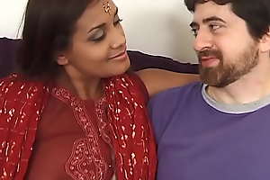 Numero uno Wife Shriya Aunty Fucking Her Stepbrother and his Join up - Visible Hindi Audio