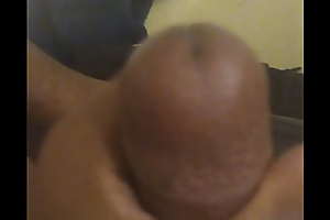 Horny solo at hand round stones on my shaft 