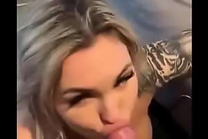 Blonde Battle-axe Gets Cumshot On Her Face Unprofessional